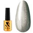 Гель-лак FOX Cat Eye Crystalline 002 полупрозрачный золотисто-серый 7 мл (CY-Cr002) - Фото №1