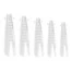 Верхние формы OXXI Easy Extension Nail Forms 2 Ballerina (000002929) - Фото №1