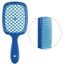 Расческа Janeke Superbrush синяя с голубым (86SP226BTU) - Фото №1