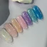 Гель SILLER Tinsel Gel №02 светло-бежевый с голографическими блестками 15 мл (банка) (НФ-00020932) - Фото №3