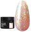 Гель SILLER Tinsel Gel №02 светло-бежевый с голографическими блестками 15 мл (банка) (НФ-00020932) - Фото №1