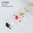 Набор GA&MA Relief Gel Classic Collection (5 шт по 5 г: black, white, red, golden, silver) (7703013) - Фото №8