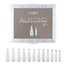 Верхние формы для наращивания VALERI Nail Forms Almond 120 шт (NVNFAL) - Фото №2