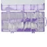 Гелевые типсы TUFI profi Half Cover Soft Gel Tips Балерина Прозрачные 240 шт (0326344) - Фото №6