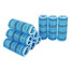 Бигуди-липучки голубые 25 мм 8 шт - Фото №1