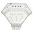 Лампа для маникюра UV/LED YRE WE 088 на две руки ярко-розовый 60 Вт - Фото №4