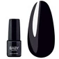 Гель лак BABY MOON Midnight №007 глубокий черный 6 мл (5908254000324)
