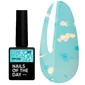 База NAILS OF THE DAY Party №5 бирюзово-голубой с голографическими шестигранниками  10 мл (u0000017102)
