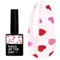 Топ NAILS OF THE DAY Kupidon №01 (красные и розовые сердца) без липкого слоя 10 мл (НФ-00018794)
