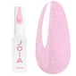 Гель-база JOIA vegan PolyLiquid Gel Lilac Veil розовый с микроблеском 8 мл (4820259342562)