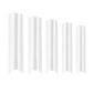 Верхние формы DNKa Top Nail Forms Square Sharp для моделирования 120 шт (FDNKASH)