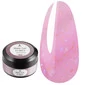 Гель F.O.X Shine Gel Flakes №004 ярко-розовый с поталью 15 мл (SnG-F4)