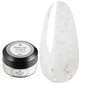 Гель F.O.X Shine Gel Flakes №005 белый с поталью 15 мл (SnG-F5)