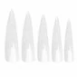 Гелевые типсы для наращивания Stiletto Edlen (стилеты) 240 шт (4000401017)