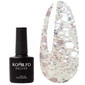 Гель-лак KOMILFO DeLuxe Series №G002 серебристый 8 мл  (101002)