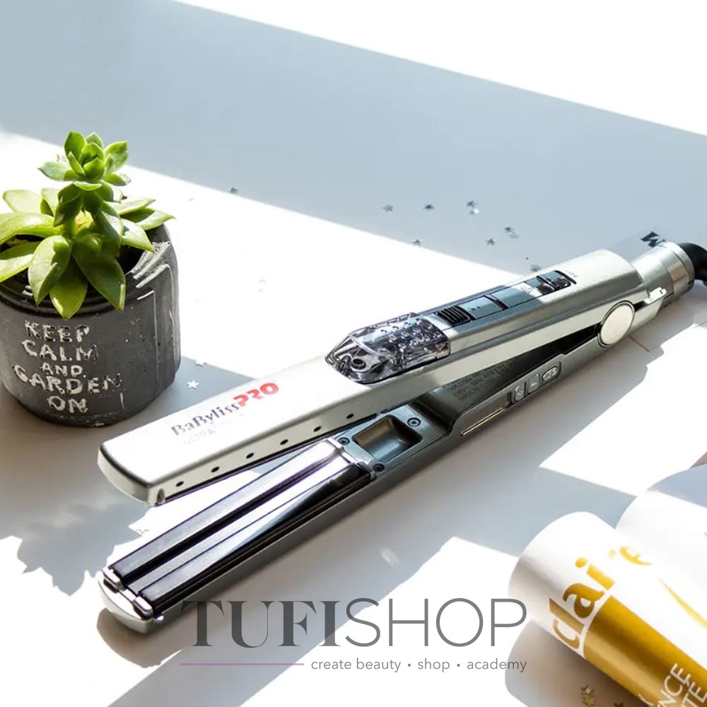Випрямляч для волосся паровий BaByliss PRO Ultrasonic Cool Mist ...